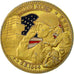 France, Medal, Omaha Beach Day, Normandie, AU(50-53), Copper Gilt
