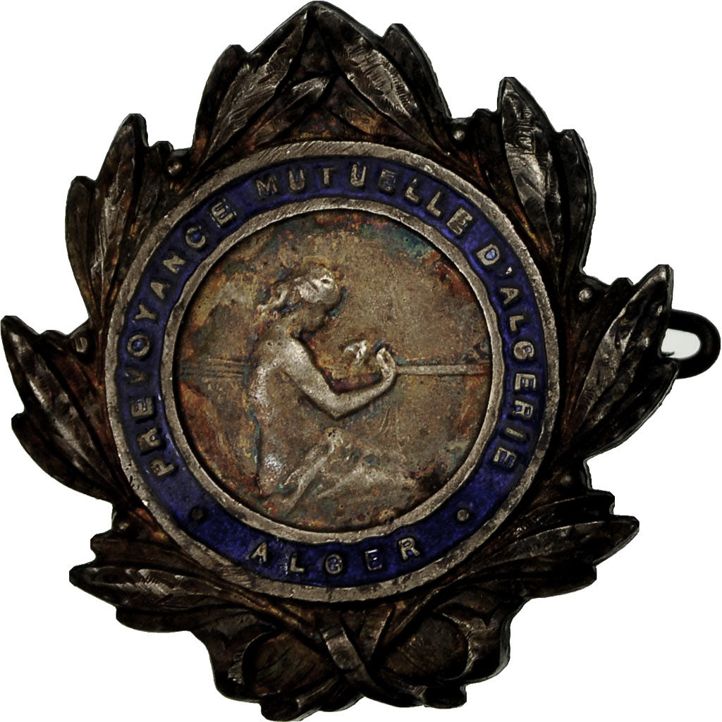 Algeria, Medal, Insigne Prévoyance Mutuelle, Alger, Arthus Bertrand, EF(40-45)