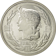 France, Medal, Ecu Europa, Marianne, 1992, Rodier, MS(64), Silver