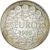 France, Medal, 50 Euro Essai, 1998, MS(64), Silver