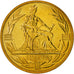 Frankreich, Medaille, Ecu Europa, Europe Assise, 1980, Rodier, UNZ+, Gilt Bronze