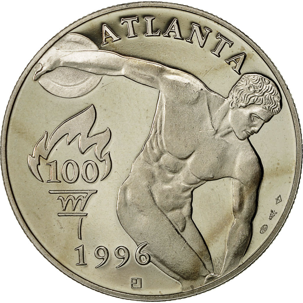 France, Medal, Jeux Olympiques d'Atlanta, Escrime, 1996, Jimenez, MS(64)