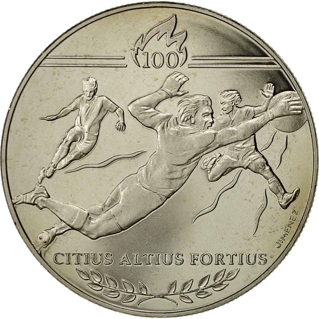 France, Médaille, Jeux Olympiques d'Atlanta, Football, 1996, Jimenez, SPL+