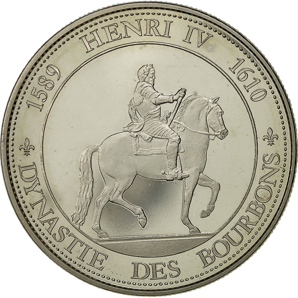France, Médaille, Henri IV, Dynastie des Bourbons, SPL+, Nickel