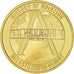 France, Medal, Histoire de l'Aviation, Le Concorde, MS(64), Copper Gilt