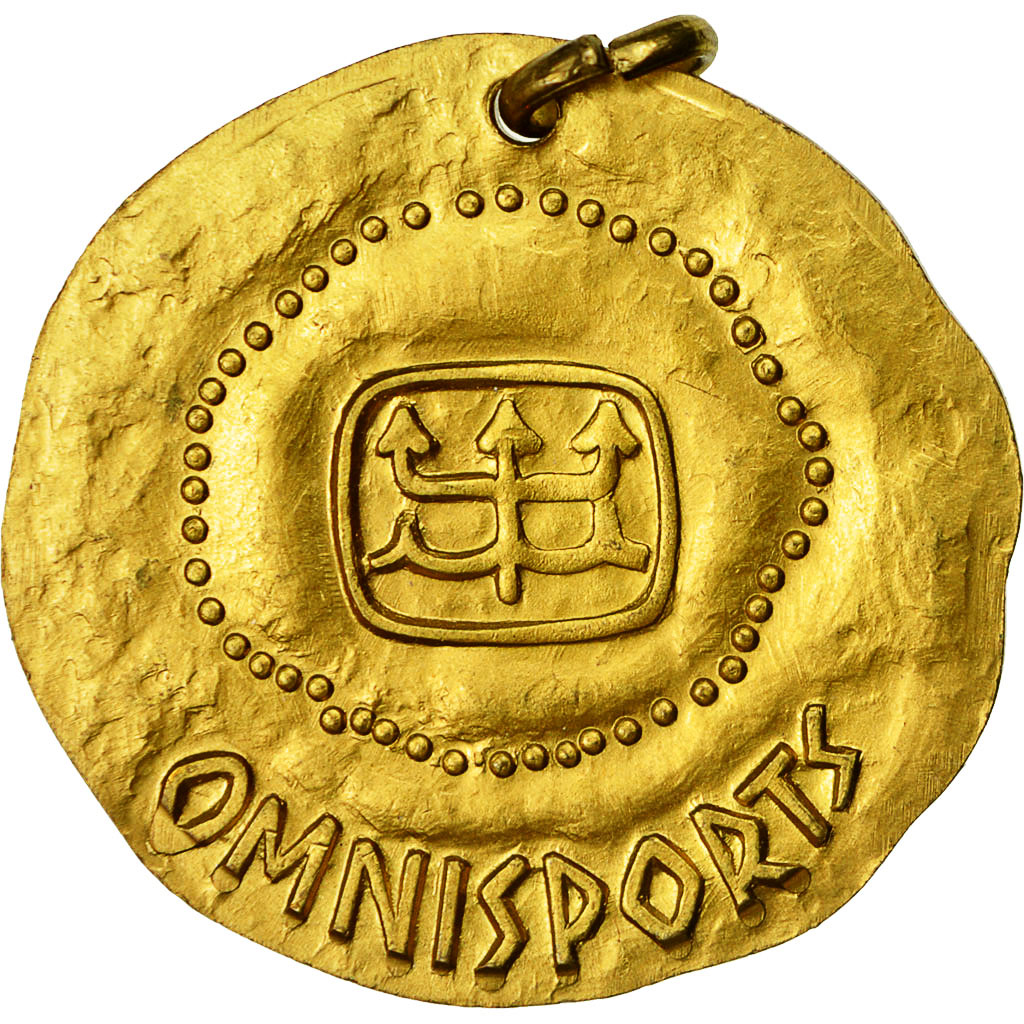 France, Medal, Club Méditerranée, Omnisport, MS(65-70), Gilt Bronze