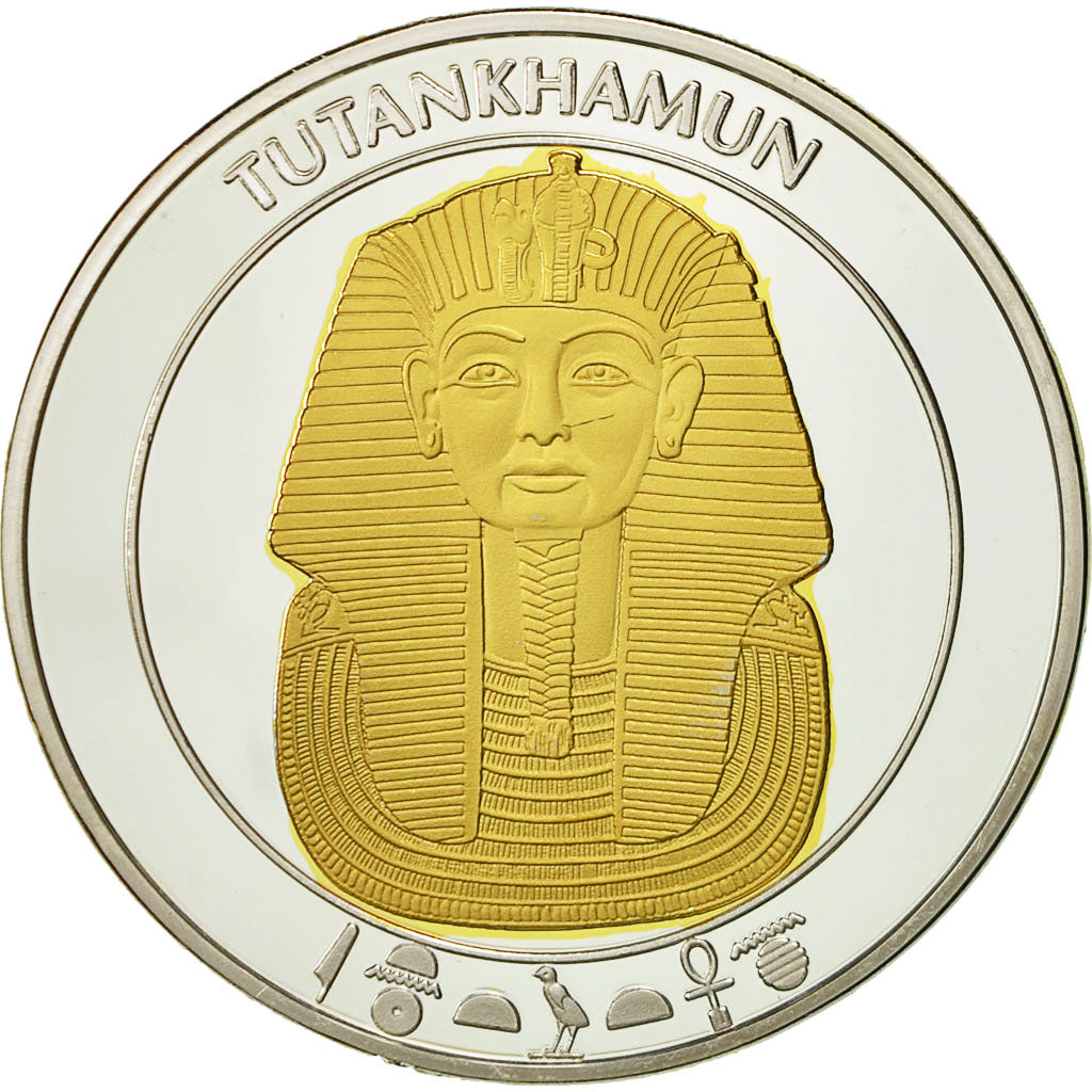 Francia, medaglia, L'Ancienne Egypte, Toutankhamon, SPL+, Nichel