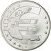 Francia, medaglia, 10 ans de l'Euro, SPL+, Copper Plated Silver
