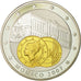 Monaco, Medaille, L'Europe, Monaco, 2007, UNC, Copper Gilt