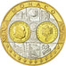 Monaco, medaglia, Europe, Rainier III, 2002, SPL+, Argento