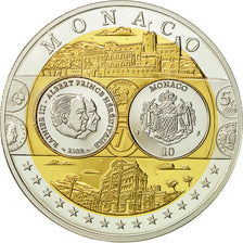 Monaco, Medaille, Europe, Rainier III, 2003, UNZ+, Silber