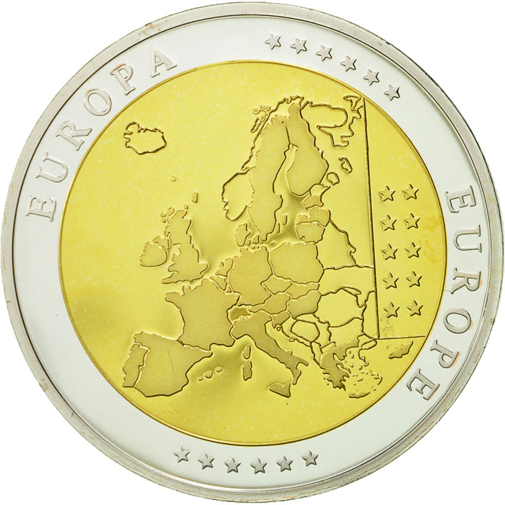 Włochy, Medal, Conseil de l'Union Européenne, 2003, MS(64), Srebro