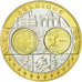 Belgia, Medal, L'Europe, MS(64), Srebro