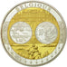 Belgium, Medal, L'Europe, Jonction Nord-Midi, 2002, MS(64), Silver
