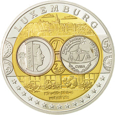 Luxembourg, Medal, Cour de Justice Européenne, 2002, MS(64), Silver