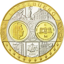 Luxemburg, Medaille, L'Europe, 2003, UNZ+, Silber
