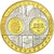 Luksemburg, Medal, L'Europe, 2003, MS(64), Srebro