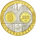 Luxemburg, Medaille, L'Europe, 2003, UNZ+, Silber