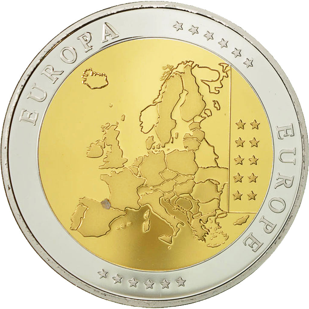 Luxembourg, Medal, Cour de Justice Européenne, 2002, MS(64), Silver