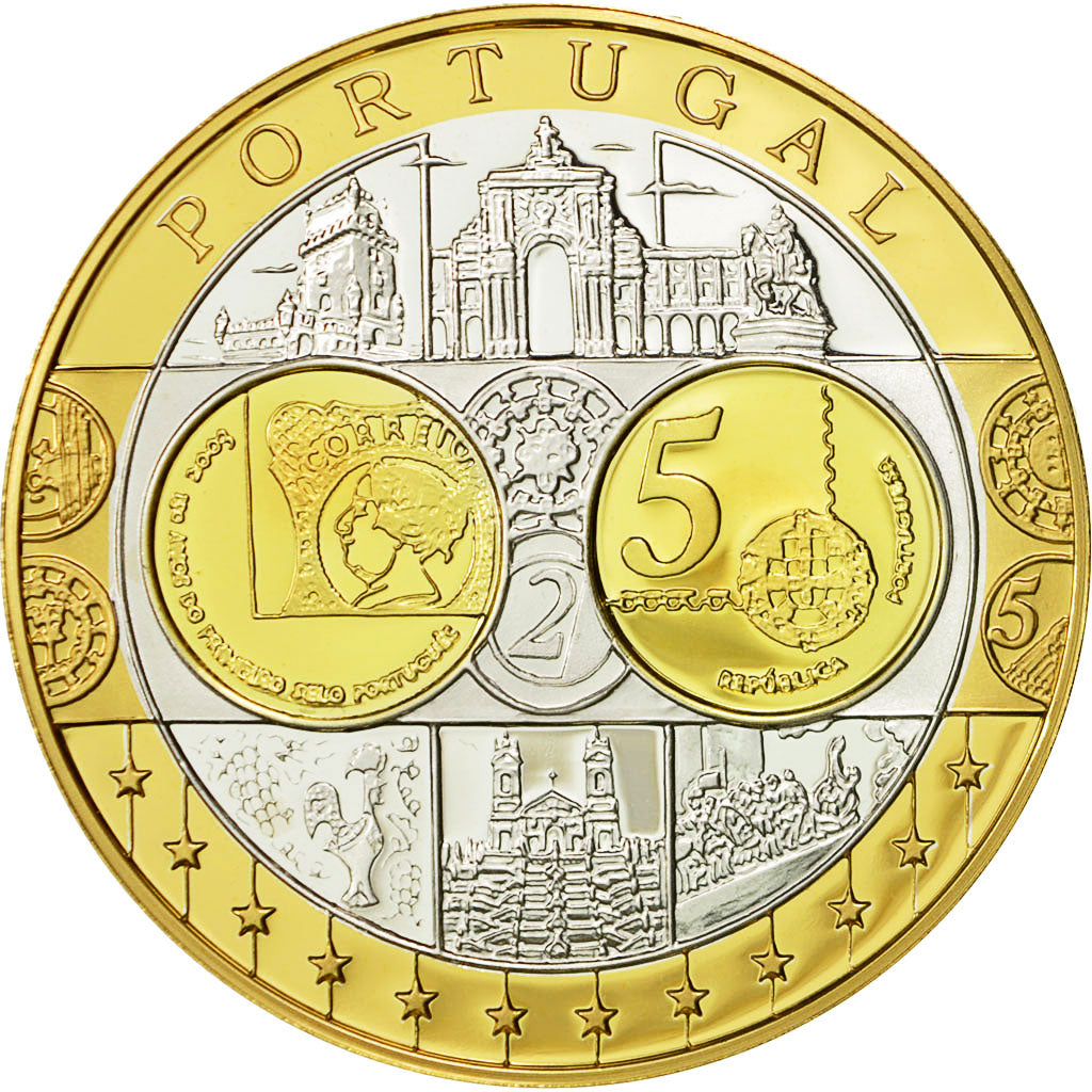 Portogallo, medaglia, L'Europe, 2003, SPL+, Argento