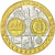 San Marino, medaglia, L'Europe, Ravenne, Capitale de l'Empire Romain d'Occident