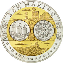 San Marino, Medal, L'Europe, 2002, MS(64), Silver