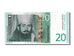 Biljet, Joegoslaviëe, 20 Dinara, 2000, NIEUW