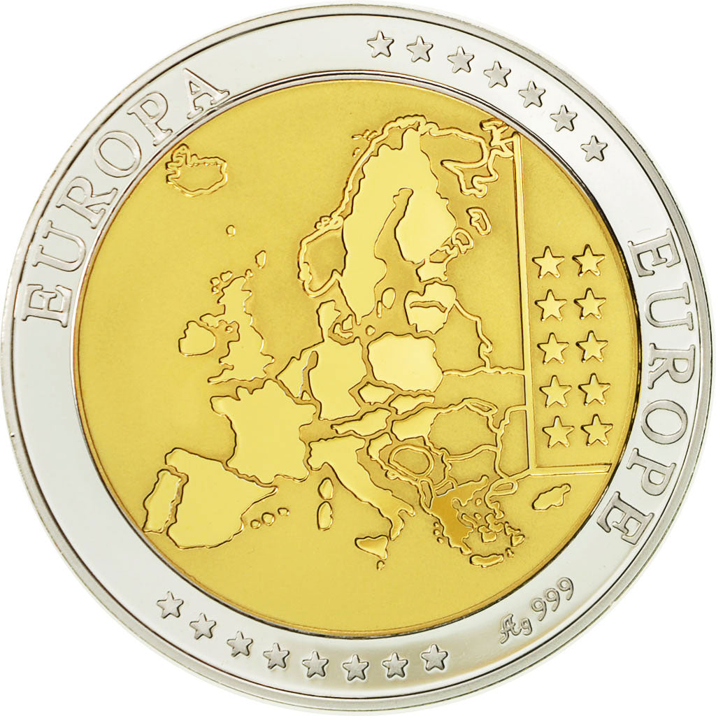 Slovacchia, medaglia, L'Europe, Aurel Stodola, 2009, SPL+, Argento