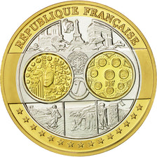Francia, medaglia, L'Europe, 2002, SPL+, Argento