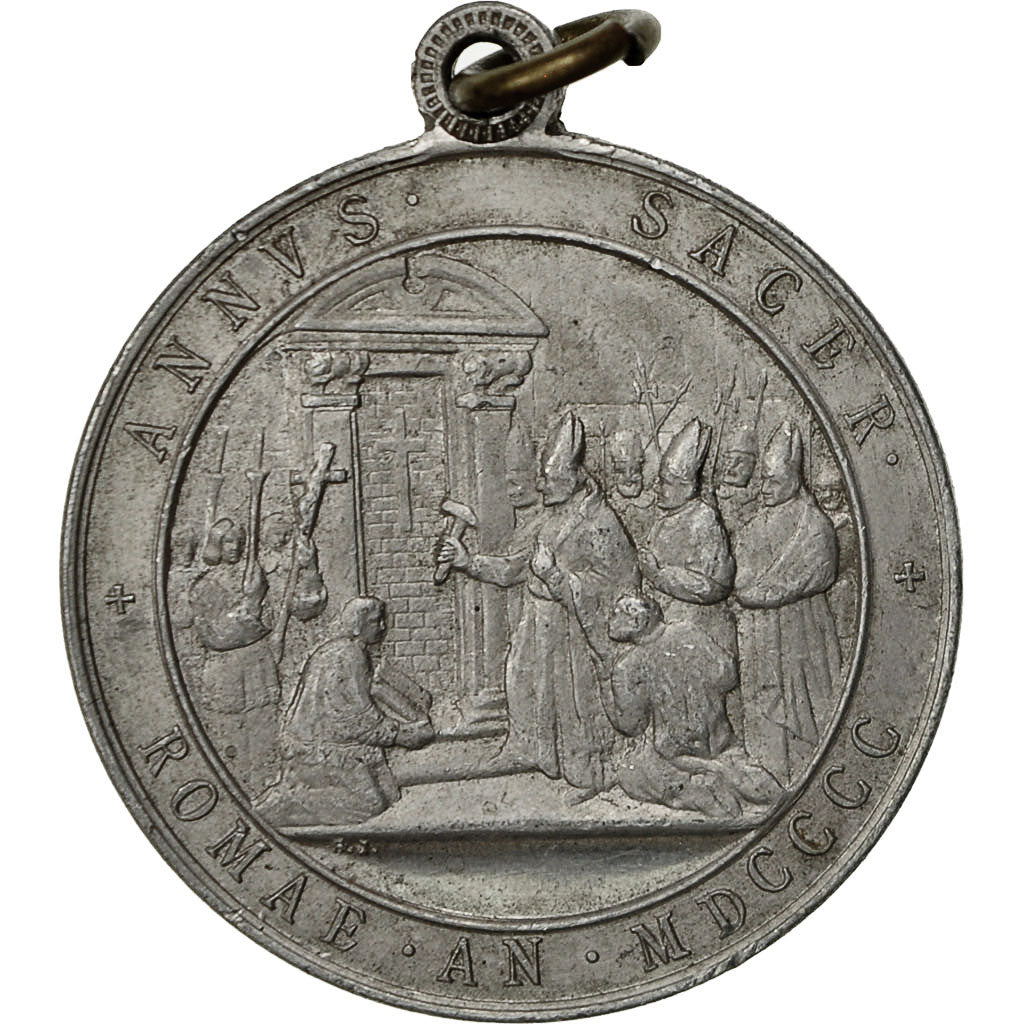 Vatican, Medal, Le Pape Léon XIII, 1900, AU(55-58), Aluminium