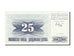 Banconote, Bosnia - Erzegovina, 25 Dinara, 1992, FDS
