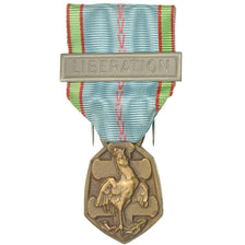 Francia, Libération de la France, medalla, 1939-1945, Sin circulación, Bronce