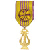 France, Prix Musical, Médaille, Non circulé, Gilt Bronze, 45