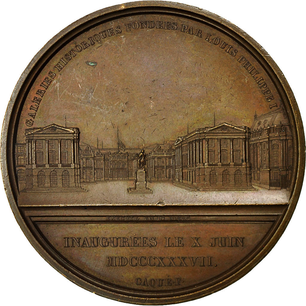 France, Medal, Louis-Philippe Ier, Musée du Château de Versailles, 1837