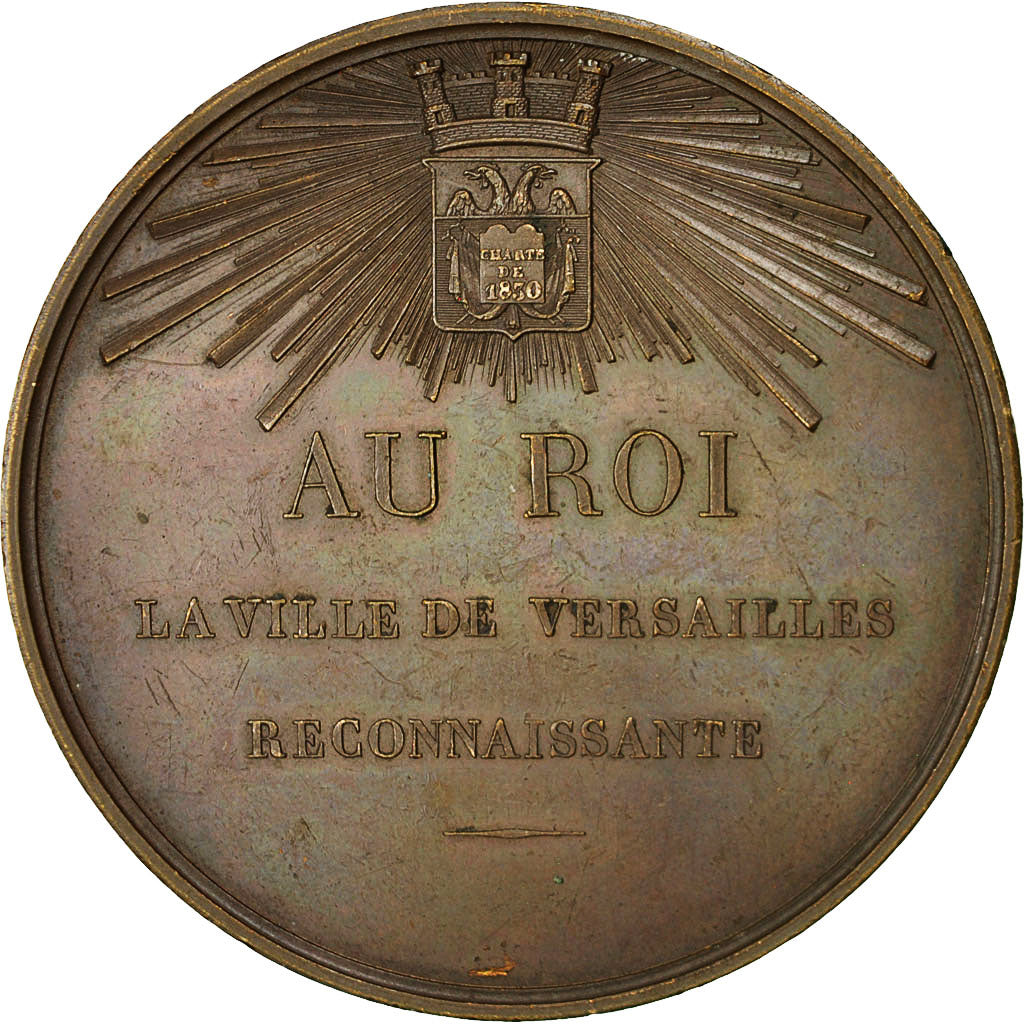 France, Medal, Louis-Philippe Ier, Musée du Château de Versailles, 1837