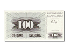 Banconote, Bosnia - Erzegovina, 100 Dinara, 1992, FDS