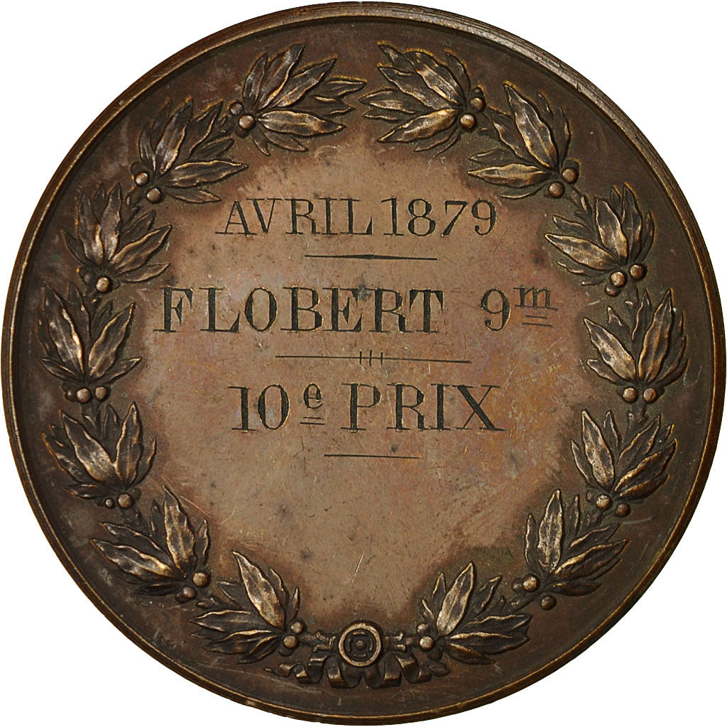 Francia, medaglia, Tir de Versailles, 1879, BB+, Rame