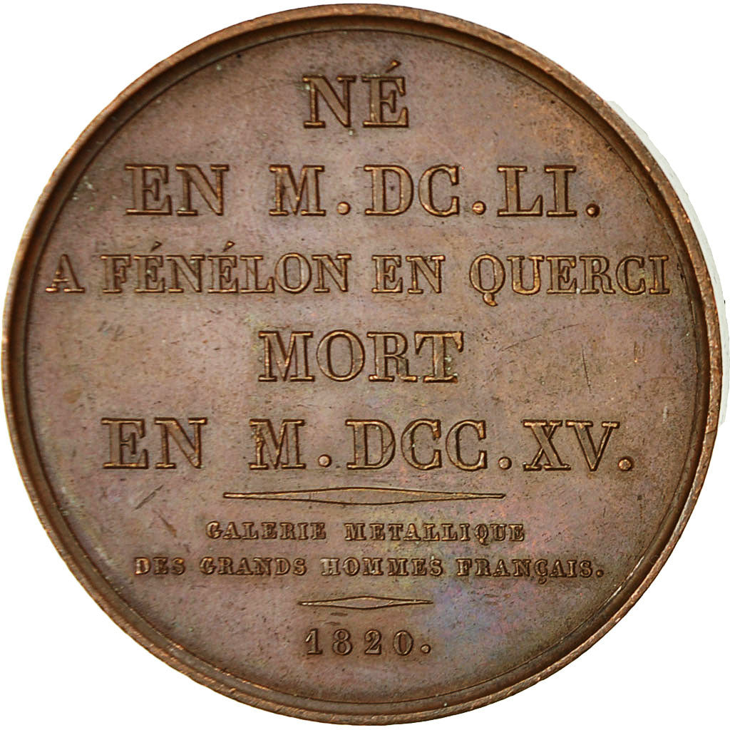 Frankreich, Medaille, F. de Salignac de la Motte Fenelon, 1820, Gayrard, SS+