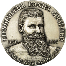 France, Medal, Religion, Bienheureux Daniel Brottier, Rome, 1984, MS(63)