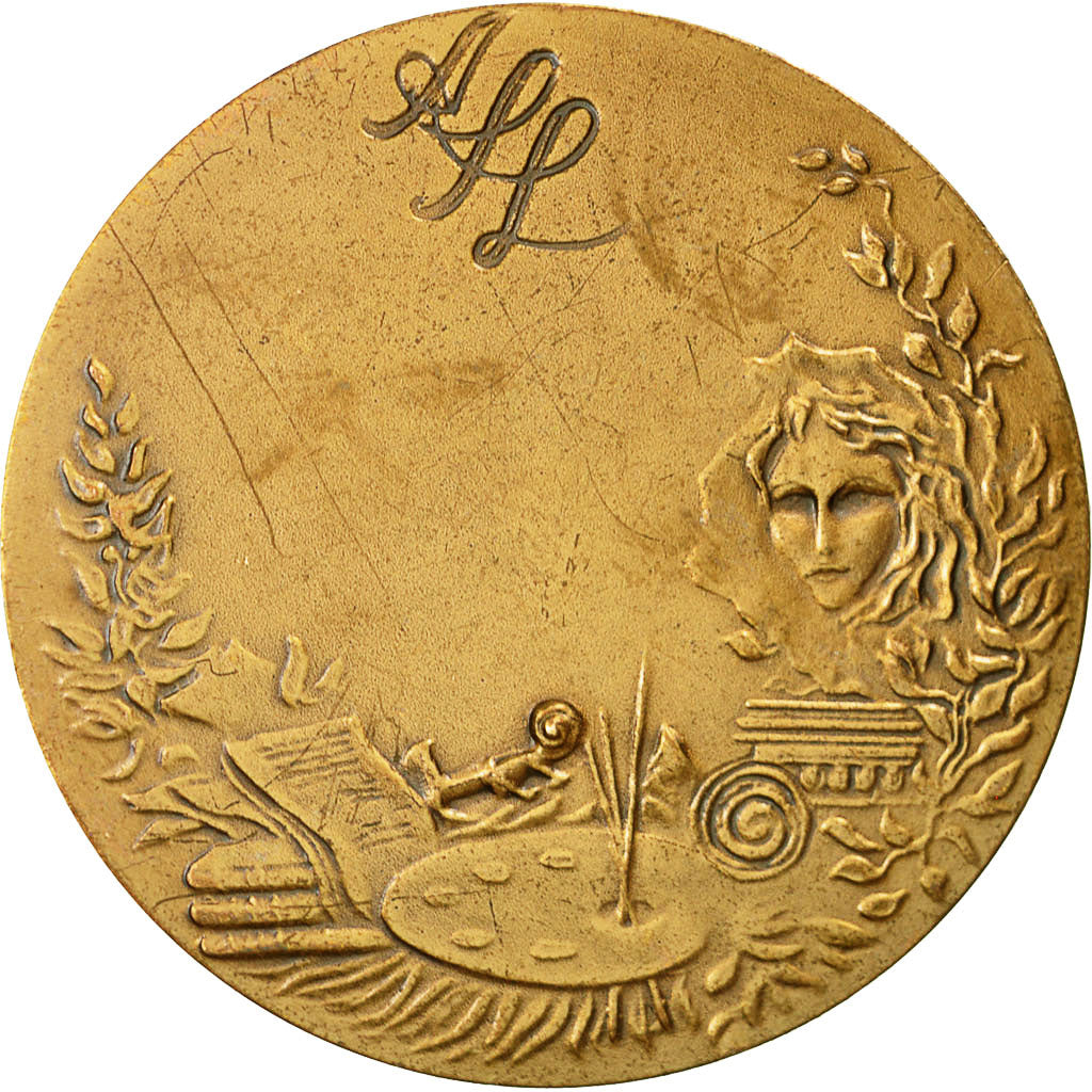 France, Medal, Arts-Sciences-Lettres, MS(60-62), Bronze