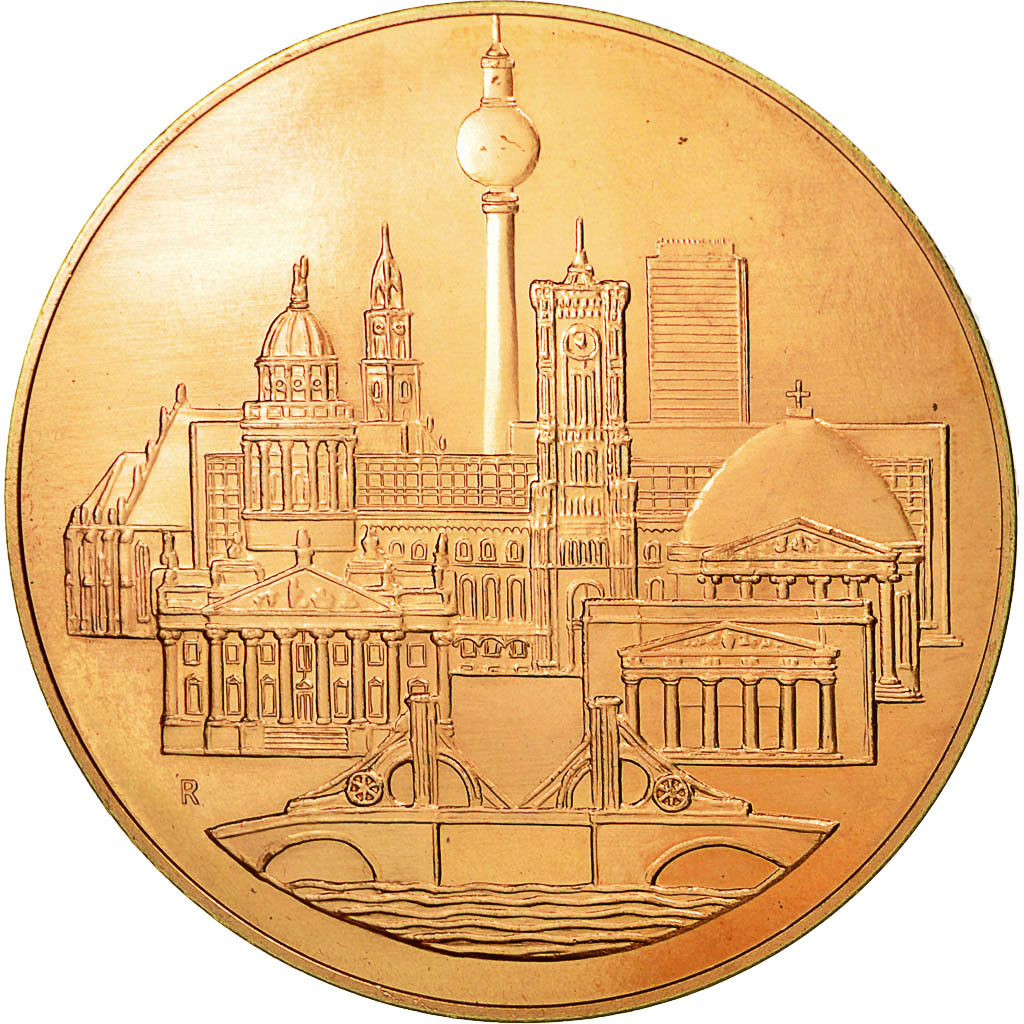 Allemagne, Médaille, Gérald Götting, SUP+, Copper Gilt