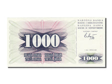 Banconote, Bosnia - Erzegovina, 1000 Dinara, 1992, FDS
