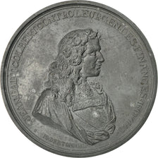 France, Medal, Louis XIV, Jean-Baptiste Colbert, 1983, Bertonnier, AU(50-53)