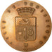France, Medal, Ville de Venissieux, 1975, Dubois.H, AU(55-58), Bronze