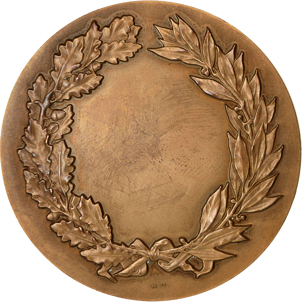 France, Medal, Ville de Venissieux, 1975, Dubois.H, AU(55-58), Bronze