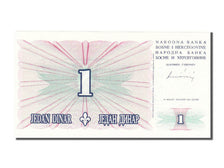 Banknote, Bosnia - Herzegovina, 1 Dinar, 1994, UNC(65-70)