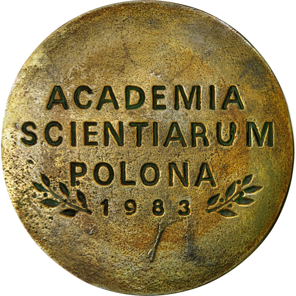 Polen, Medaille, Académie Scientfique, 1983, SS+, Bronze