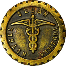 France, Médaille, Chambre de commerce de Sedan, 1990, TTB, Bronze