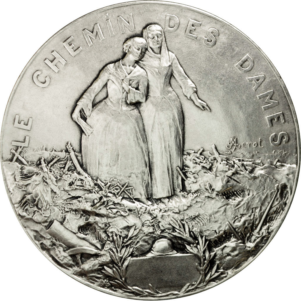 Francja, Medal, Centenaire Première Guerre Mondiale, Chemin des Dames, Merot