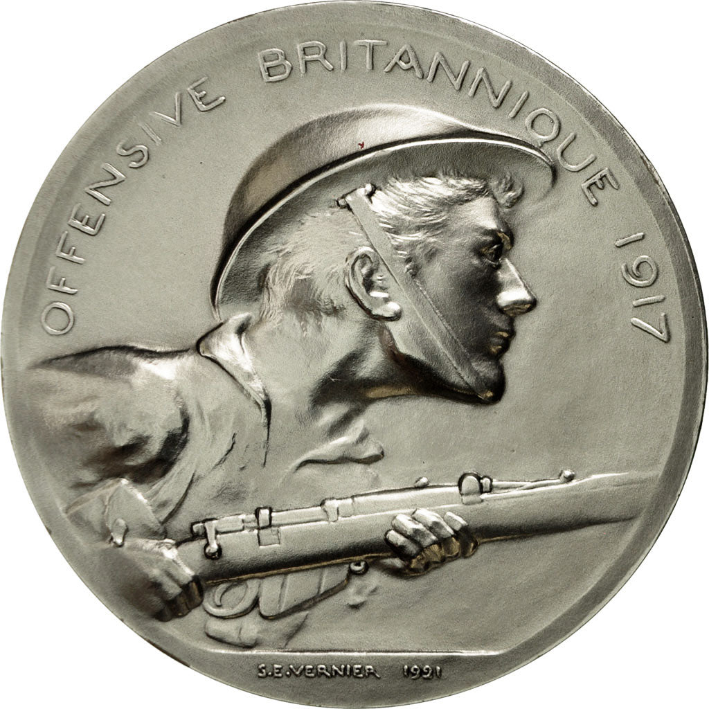 France, Medal, Première Guerre Mondiale, Offensive Britannique de 1917